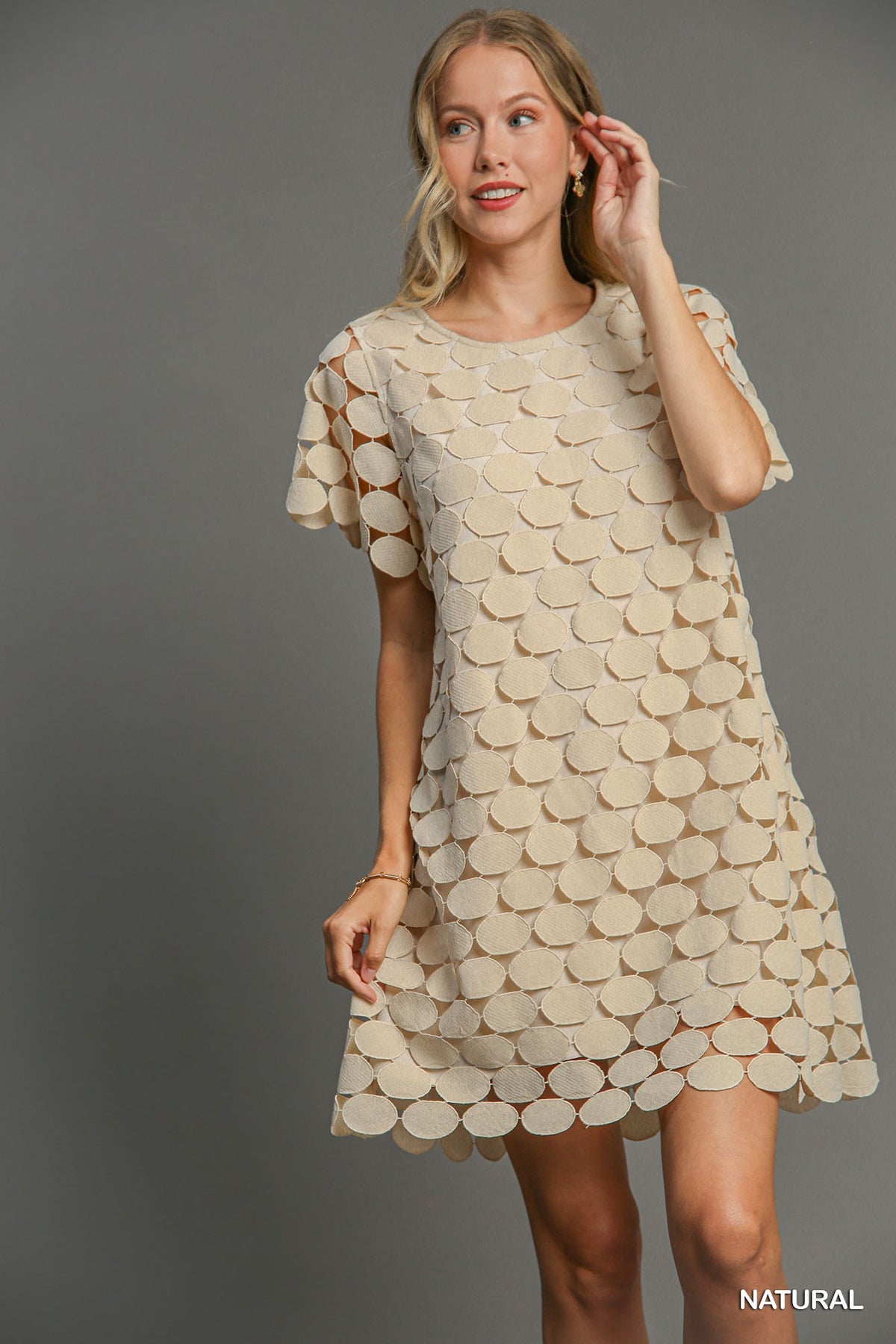 Polka Dot Lace Dress