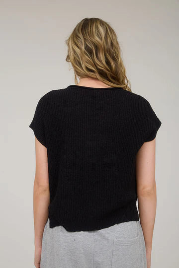 BATWING KNIT PULLOVER
