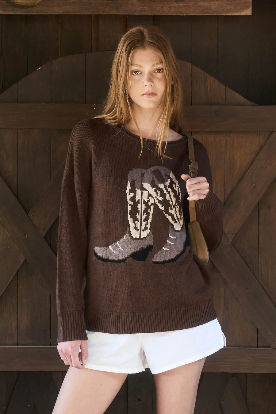 BOOT SLEEVE SWEATER