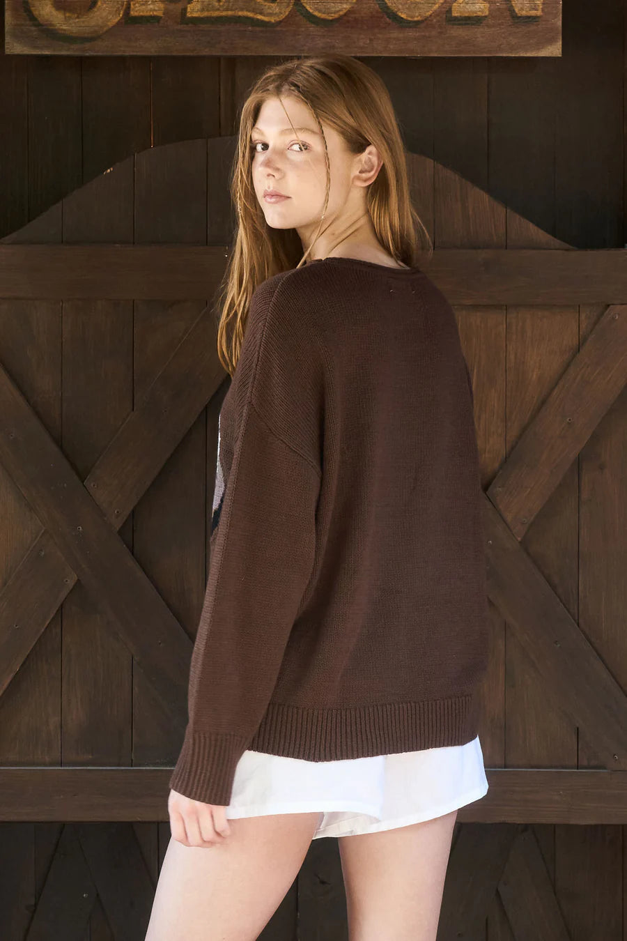 BOOT SLEEVE SWEATER