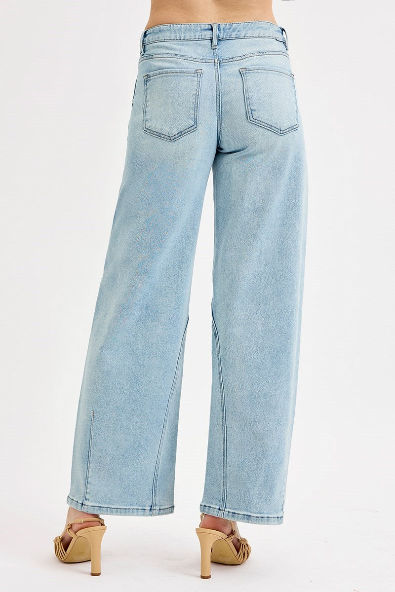 RISEN BARREL JEANS