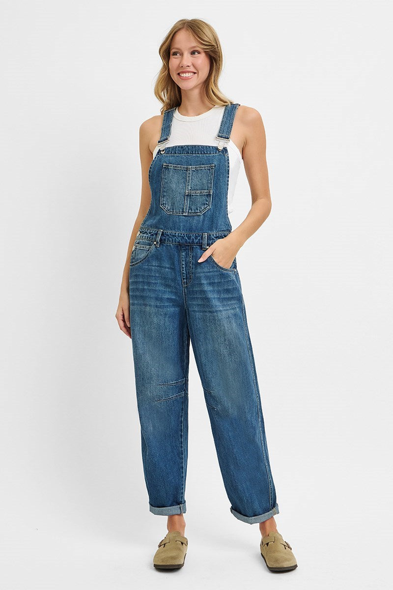 RISEN BARREL OVERALLS