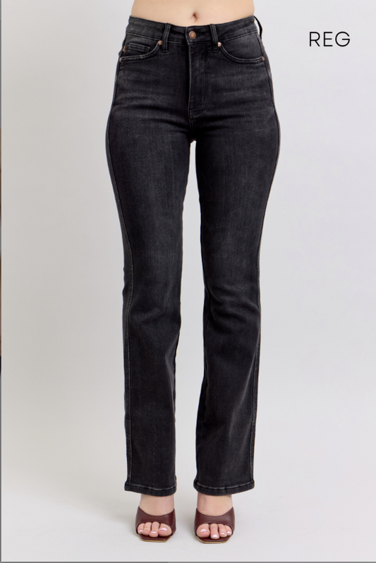 Judy Blue Bootcut S-R-L Inseam- Black