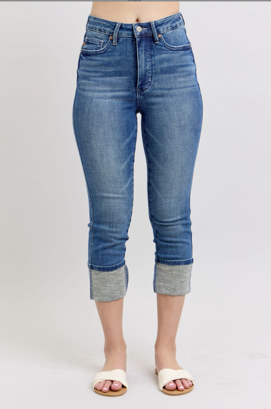 Judy Blue Shield Pocket Capri