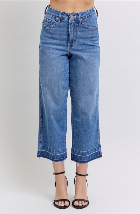 Judy Blue Release Hem Crop