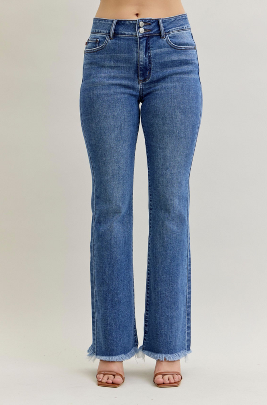 Judy Blue Double Button Bootcut