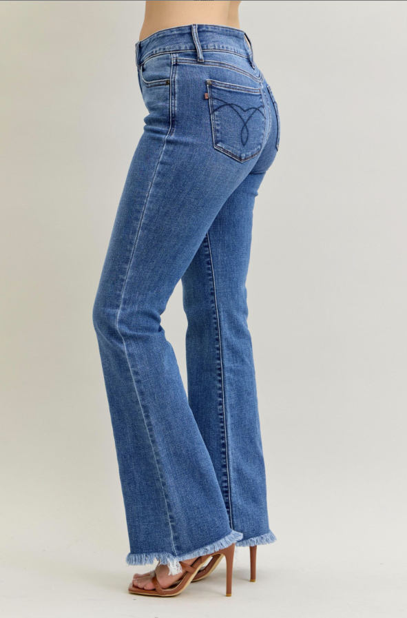 Judy Blue Double Button Bootcut
