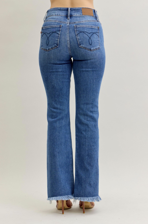 Judy Blue Double Button Bootcut