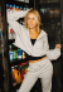 Crop Hoodie Zip-Up French Terry Jacket