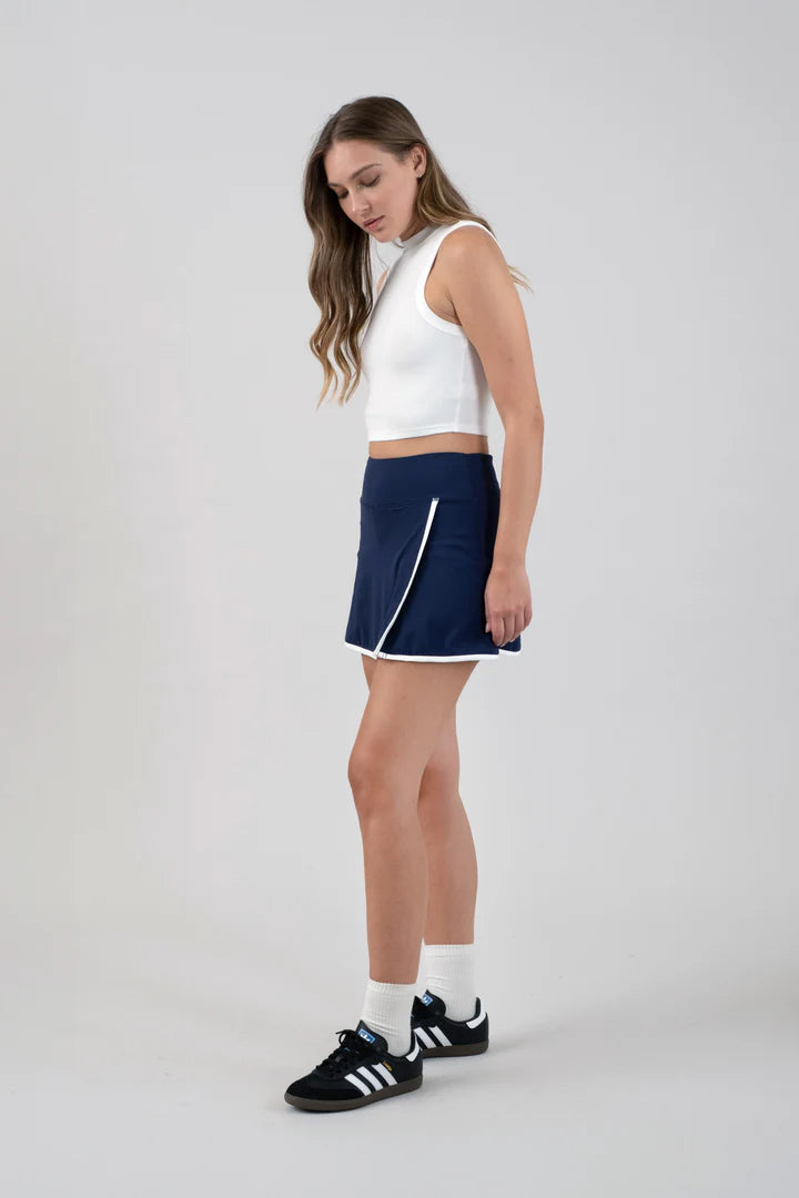 RIBBED CROPPED TOP