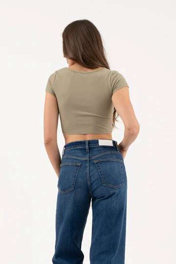CORSET CROP TOP