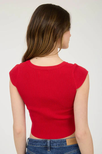 BOW CROPPED TOP