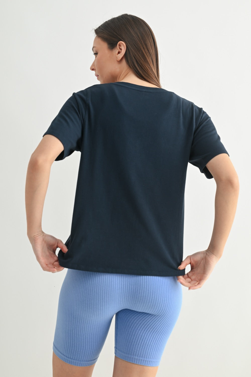 Pima Cotton V-Neck Tee