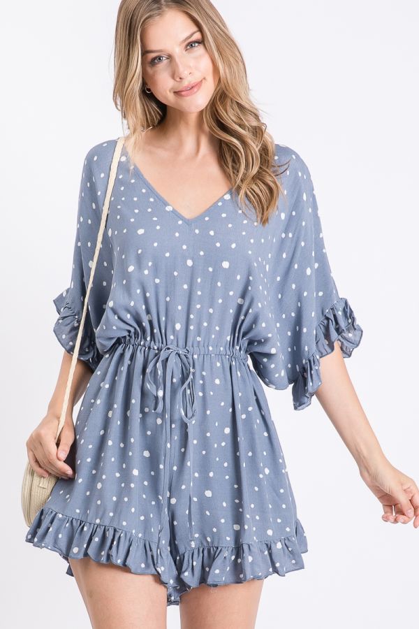 Polka Dot Romper