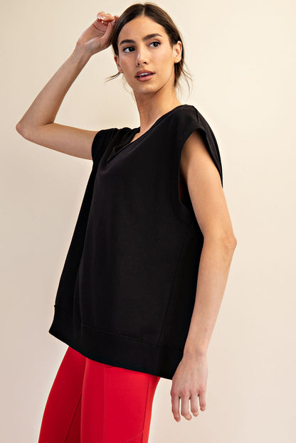 Oversized French Terry Vest