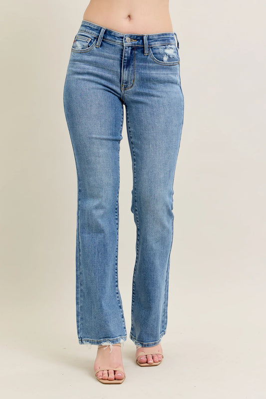 Judy Blue Bootcut Destroy Hem