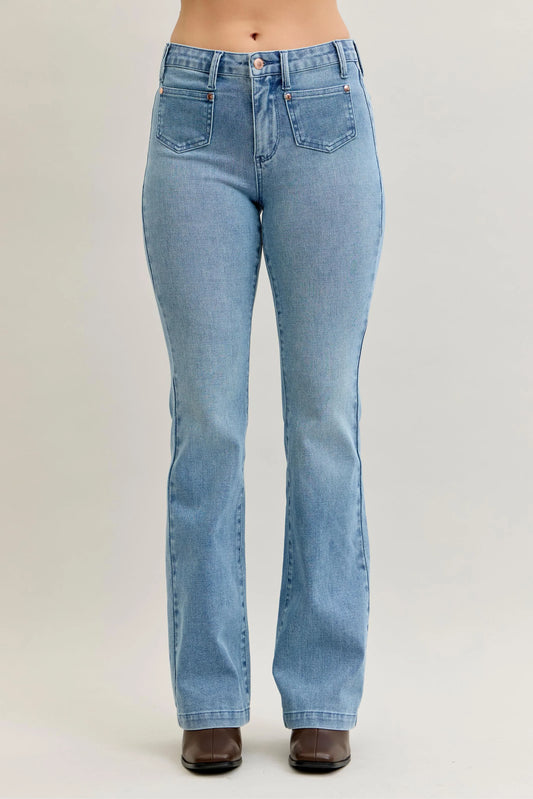 Judy Blue Patch Pocket Bootcut