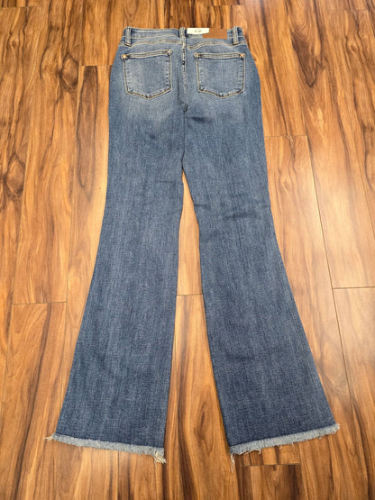 JUDY BLUE FRAY HEM BOOTCUT