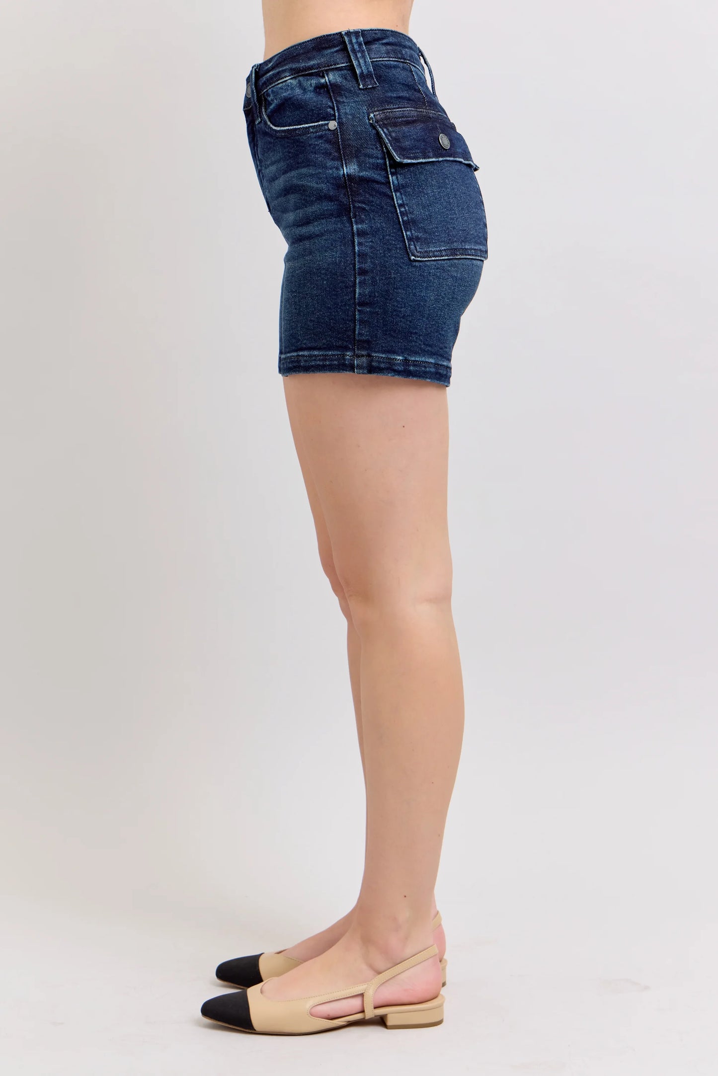 Judy Blue Flap Pocket Shorts