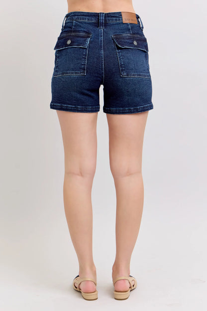 Judy Blue Flap Pocket Shorts