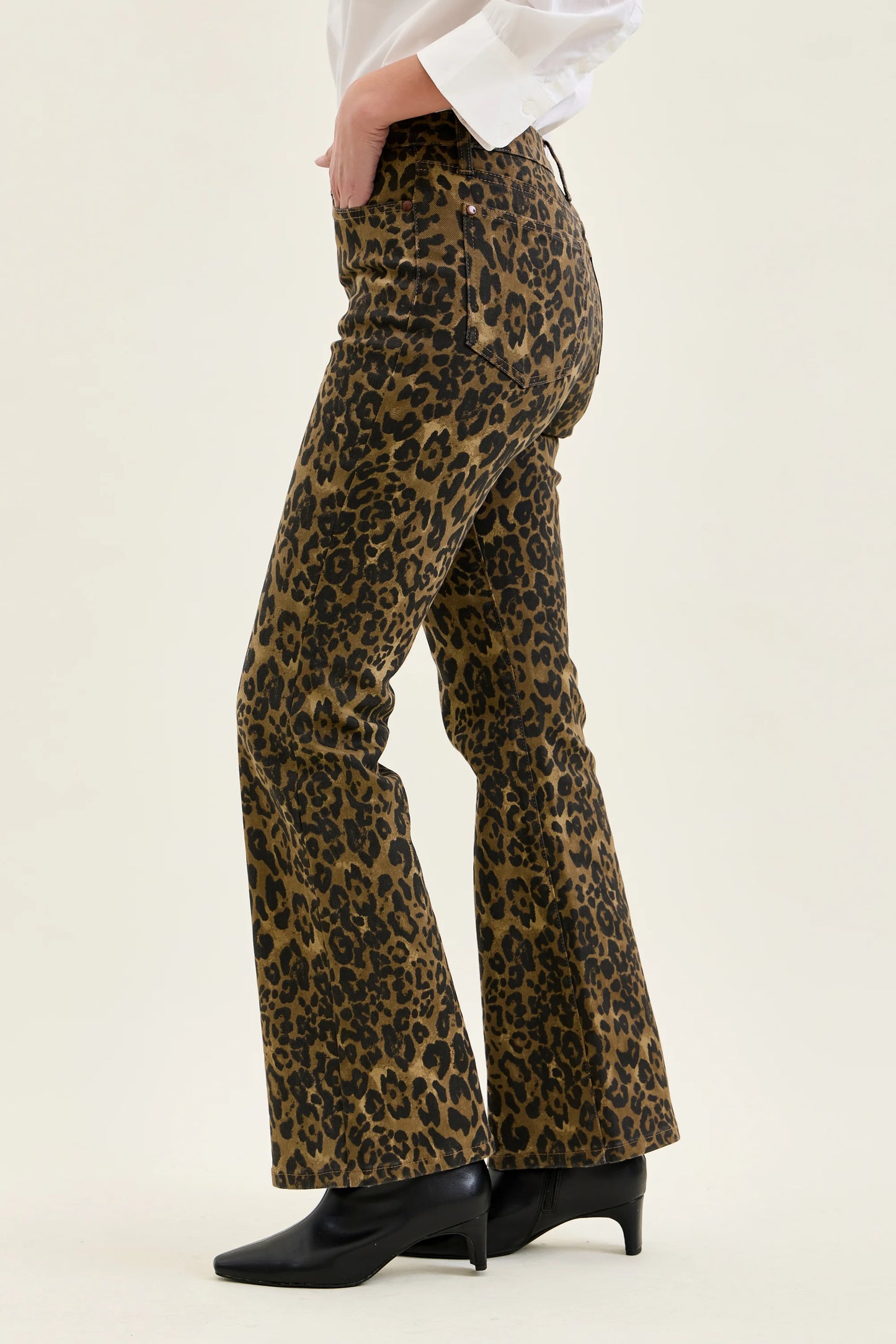 Judy Blue Leopard Bootcut