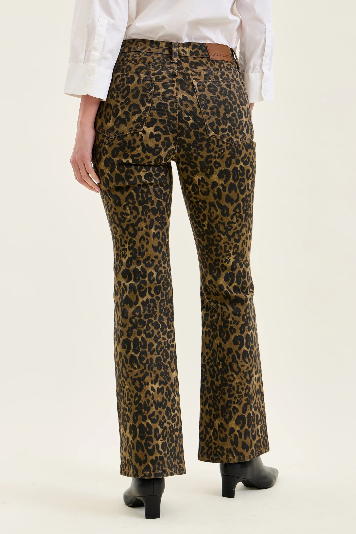Judy Blue Leopard Bootcut