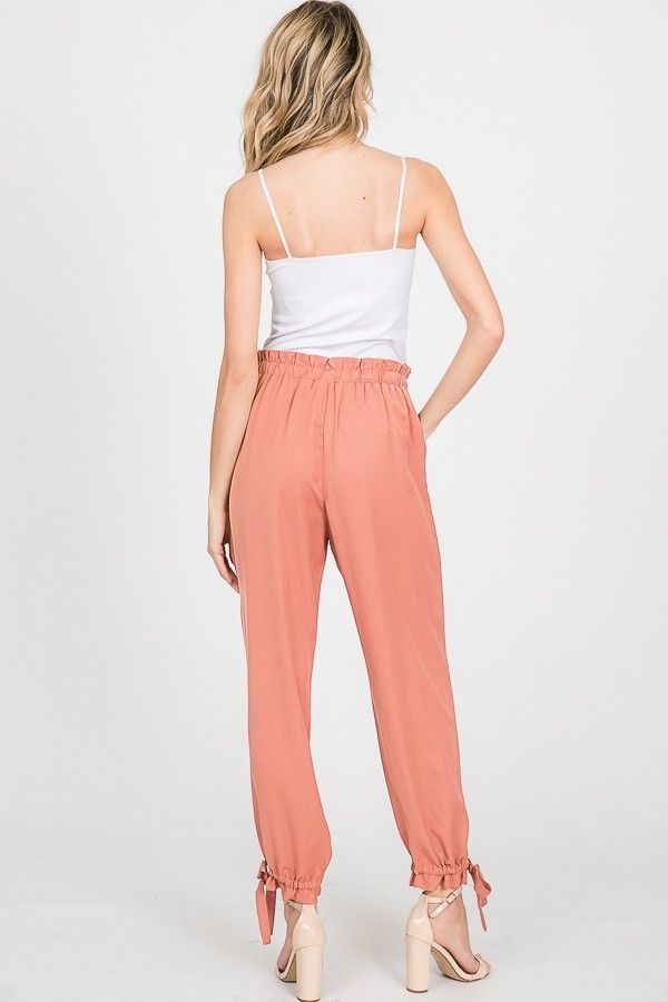Silky Twill Pants