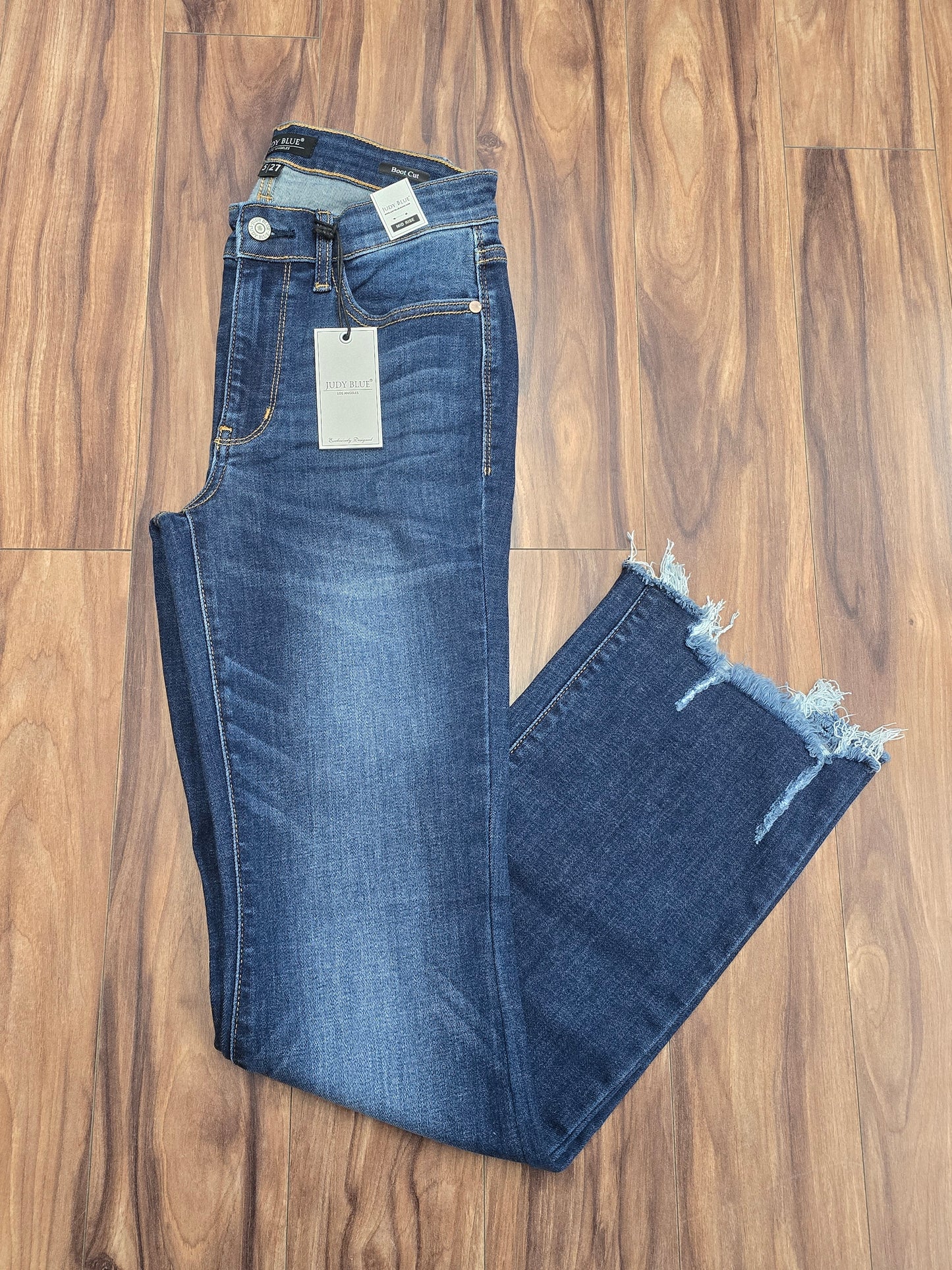 JUDY BLUE DISTRESSED BOOTCUT