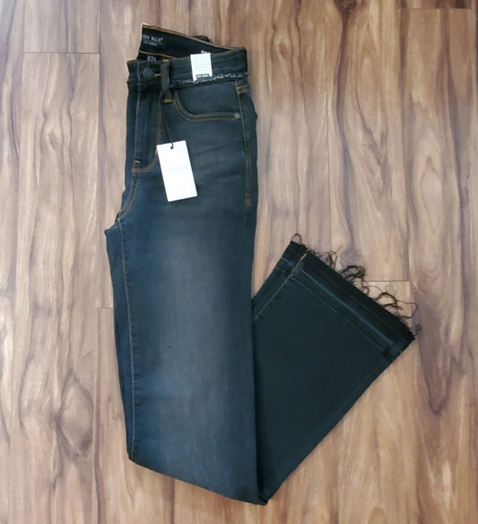 JUDY BLUE RELEASE HEM SLIM BOOTCUT