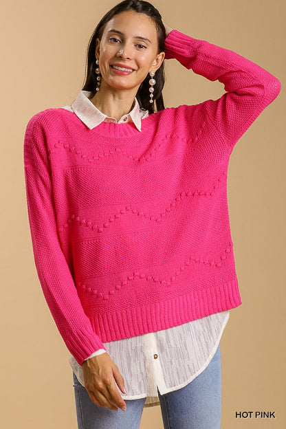 Honey Comb Sweater