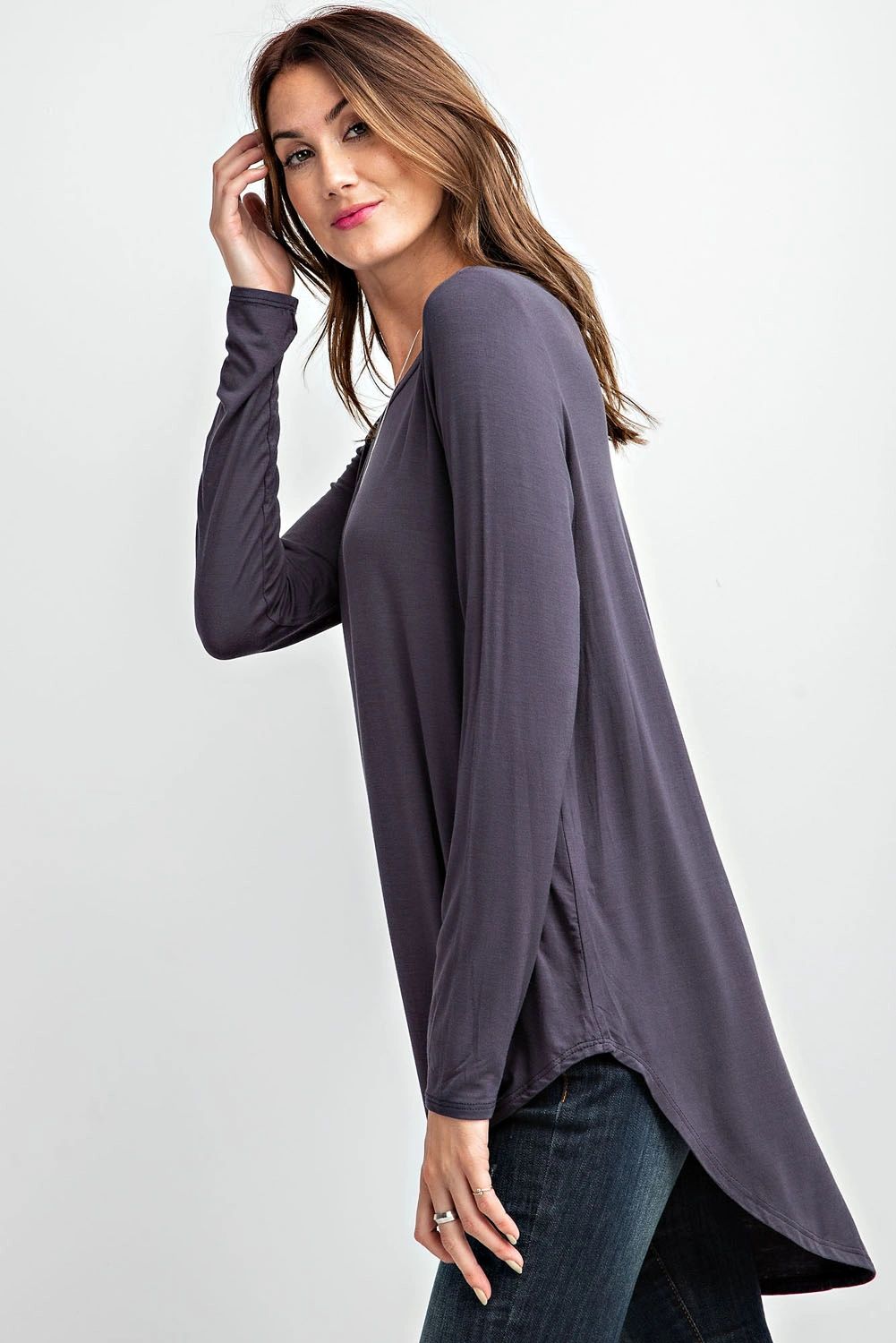 BASIC ROUND NECK TOP