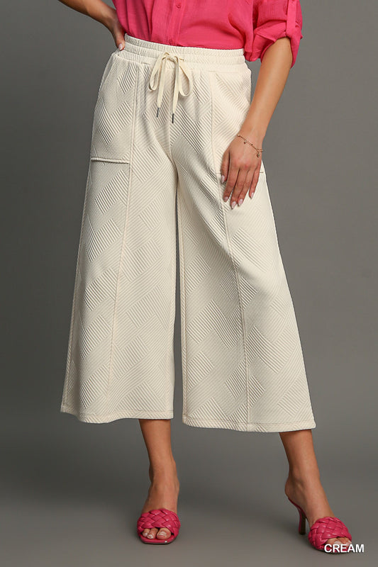 Tie Jacquard Pants