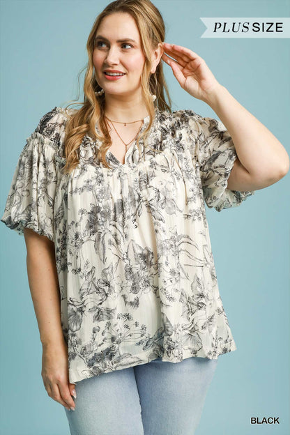 Floral Print Top