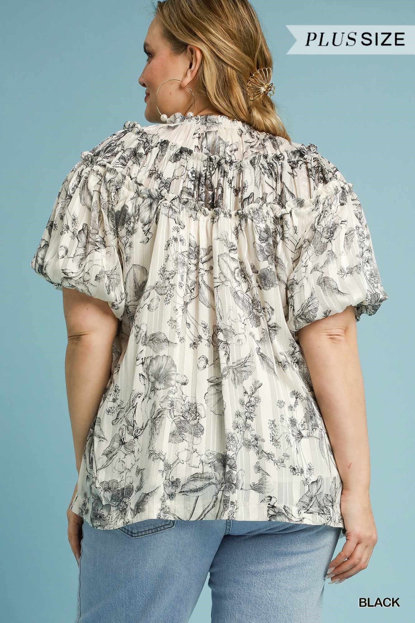 Floral Print Top