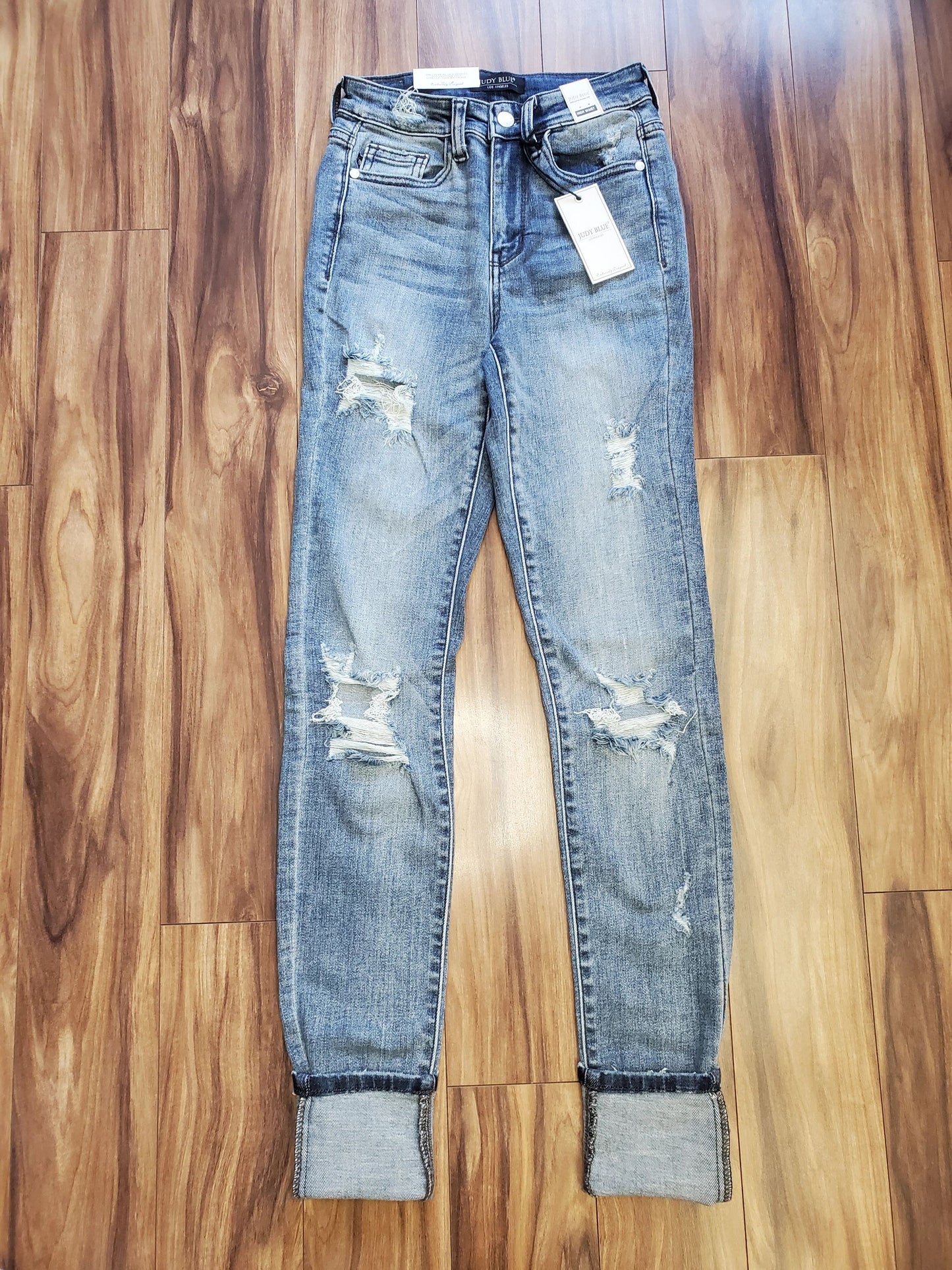 Skinny Long Inseam Jeans-Judy Blue