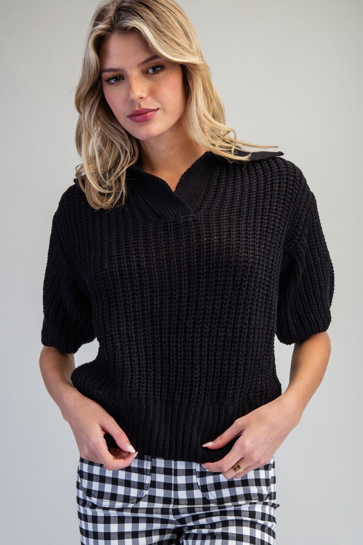 Sweetheart Knit Top