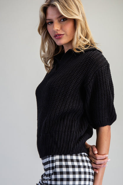 Sweetheart Knit Top