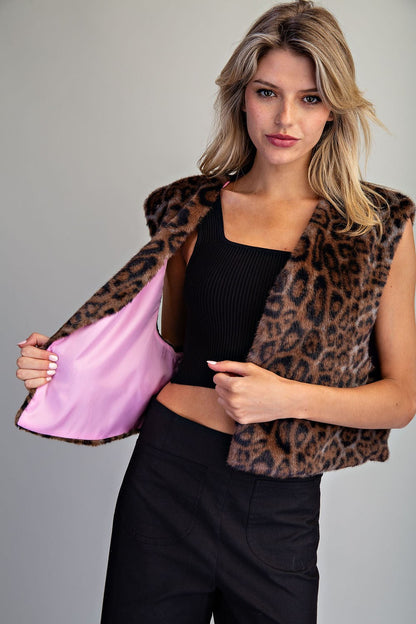 Leopard Kiss Vest