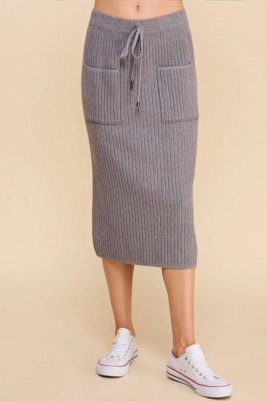 Midi Sweater Skirt