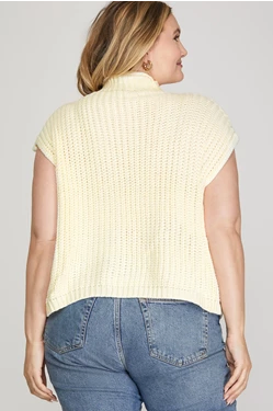 MOCK NECK SWEATER