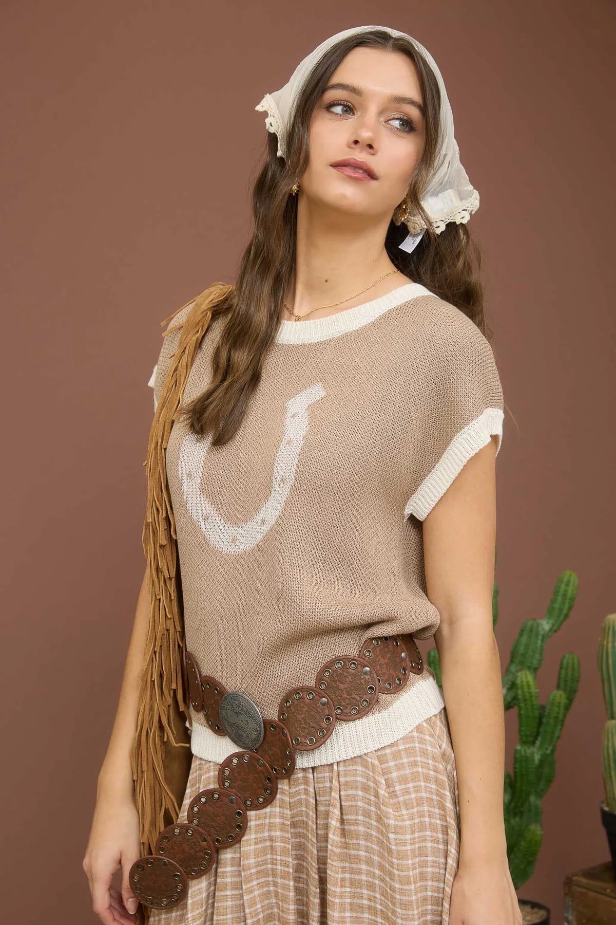 Horse Shoe Sweater