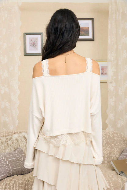 Layered Lace Knit