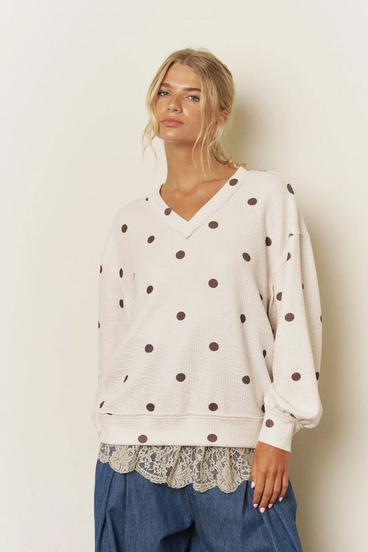 Pretty Me Polka Sweater