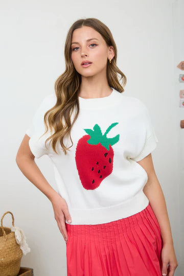 Strawberry Fields Sweater