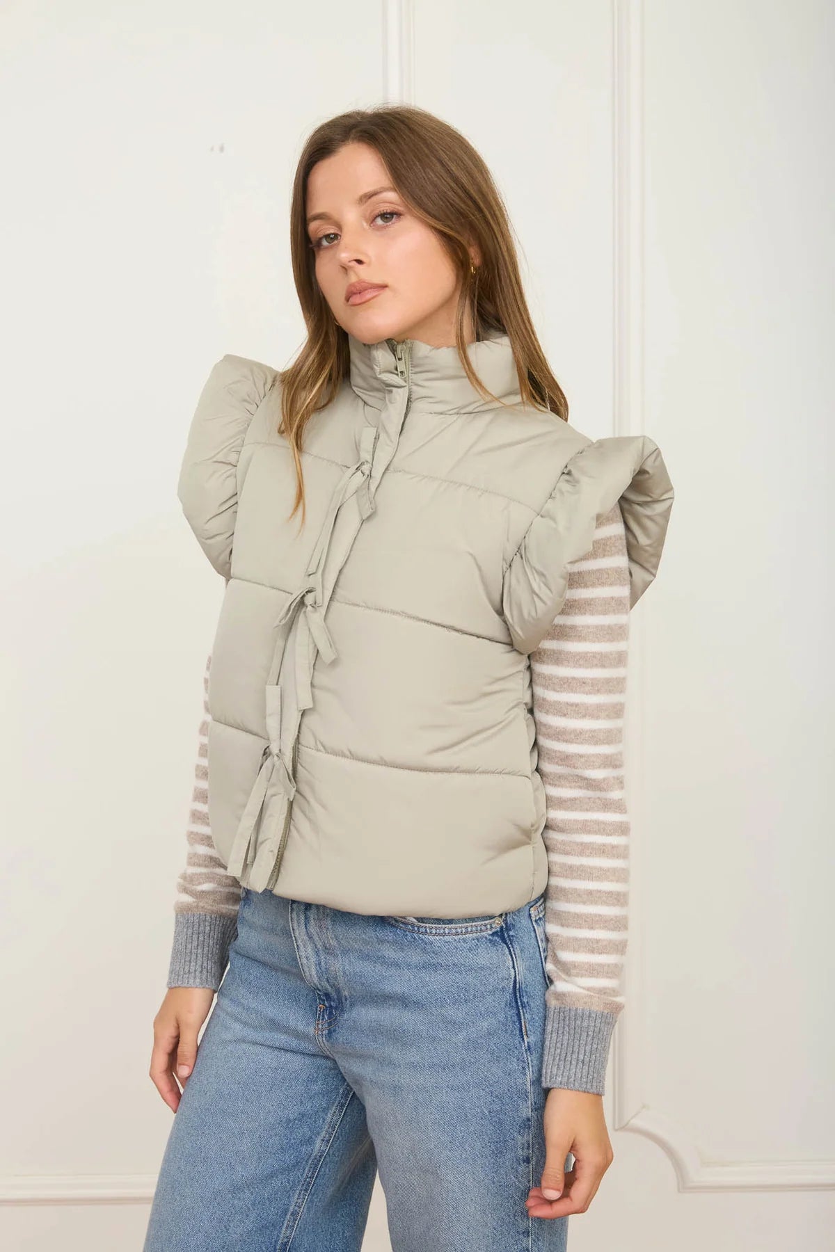 Perfect Bows Puffer Vest