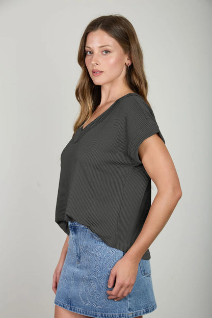 Cozy Chic V-Neck