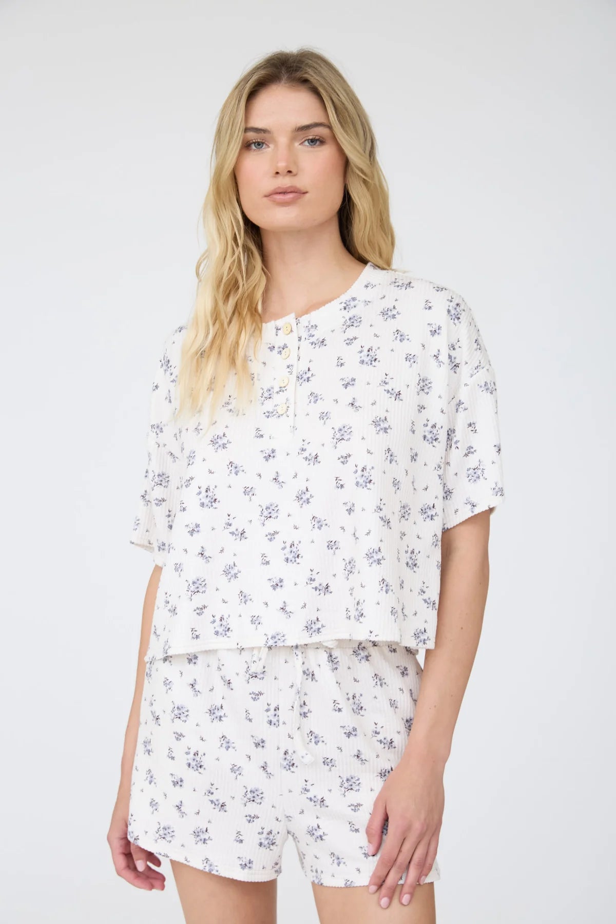 Wildflower Rib Henley