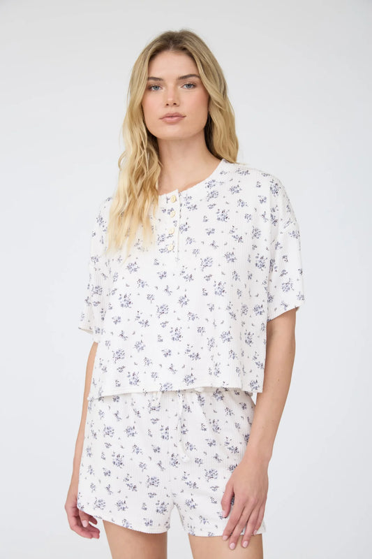Wildflower Rib Henley