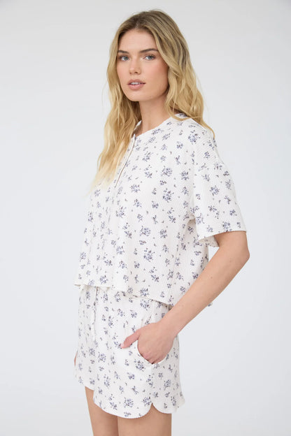 Wildflower Rib Henley