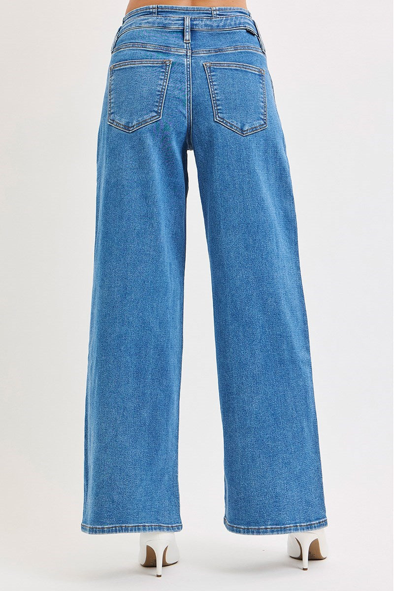 SLOUCHY PLEATED WIDE LEG